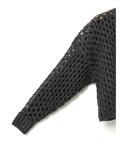 MARMARMAR / マーマーマー ニット・セーター | MARMARMAR ローゲージメッシュプルオーバー | 詳細13