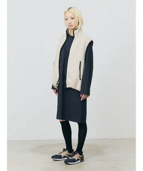 MARMARMAR / マーマーマー ロング・マキシ丈ワンピース | MARMARMAR T/R ツイルドレス | 詳細9