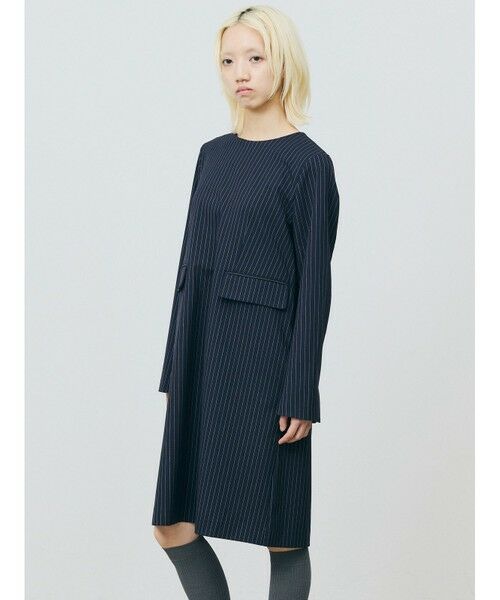 MARMARMAR / マーマーマー ロング・マキシ丈ワンピース | MARMARMAR T/R ツイルドレス | 詳細5