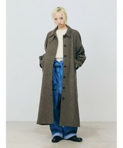 MARMARMAR / マーマーマー ステンカラーコート | MARMARMAR バルマカーンコート