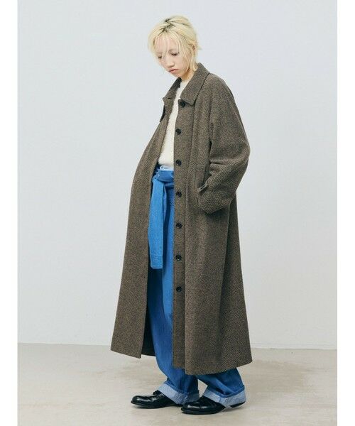 MARMARMAR / マーマーマー ステンカラーコート | MARMARMAR バルマカーンコート | 詳細3