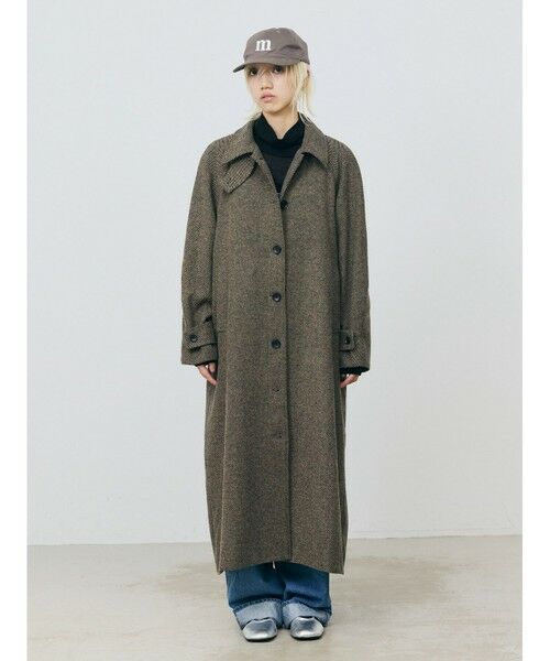 MARMARMAR / マーマーマー ステンカラーコート | MARMARMAR バルマカーンコート | 詳細5