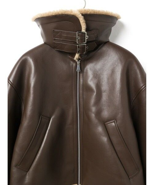 MARMARMAR / マーマーマー テーラードジャケット | MARMARMAR フェイクムートンジャケット | 詳細4