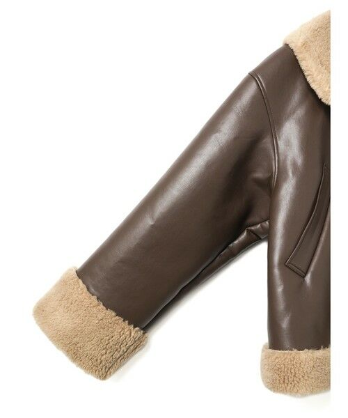 MARMARMAR / マーマーマー テーラードジャケット | MARMARMAR フェイクムートンジャケット | 詳細5