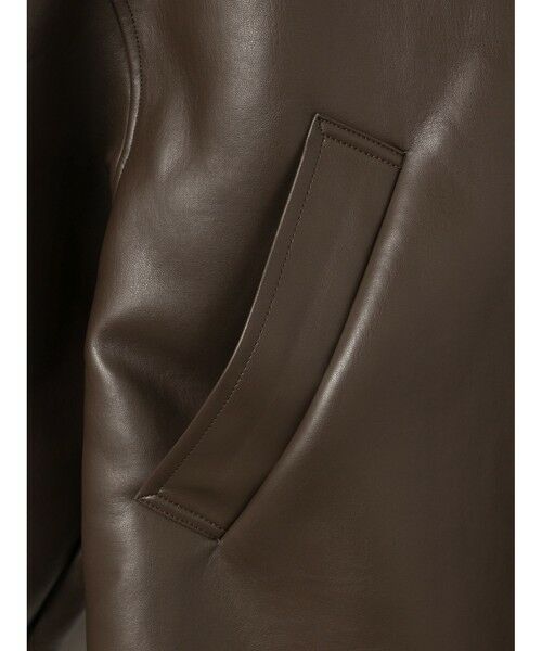 MARMARMAR / マーマーマー テーラードジャケット | MARMARMAR フェイクムートンジャケット | 詳細7