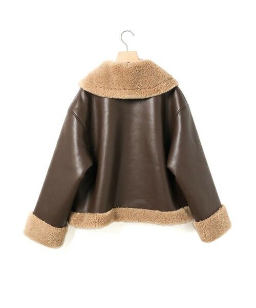 MARMARMAR / マーマーマー テーラードジャケット | MARMARMAR フェイクムートンジャケット | 詳細8