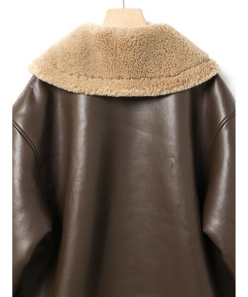 MARMARMAR / マーマーマー テーラードジャケット | MARMARMAR フェイクムートンジャケット | 詳細9