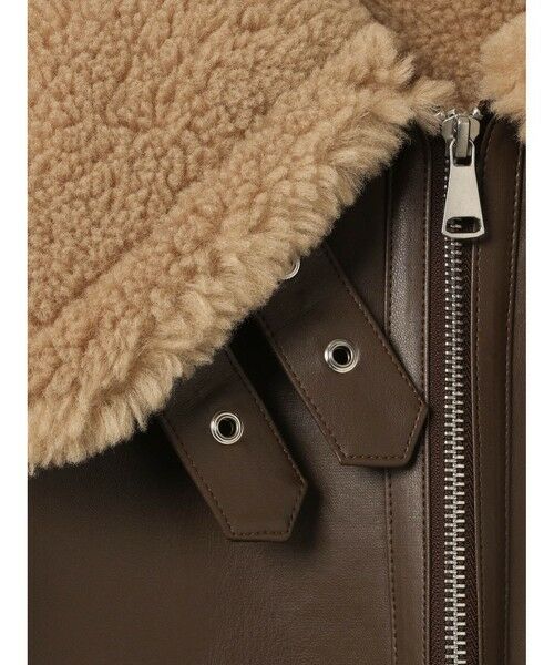 MARMARMAR / マーマーマー テーラードジャケット | MARMARMAR フェイクムートンジャケット | 詳細1