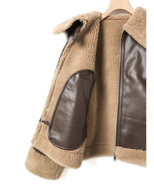 MARMARMAR / マーマーマー テーラードジャケット | MARMARMAR フェイクムートンジャケット | 詳細2