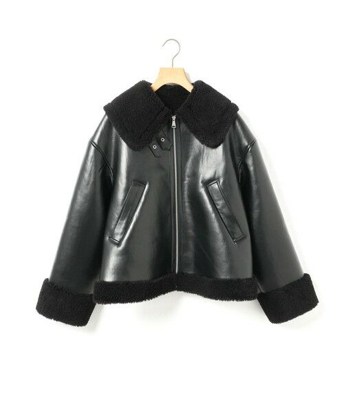 MARMARMAR / マーマーマー テーラードジャケット | MARMARMAR フェイクムートンジャケット | 詳細10