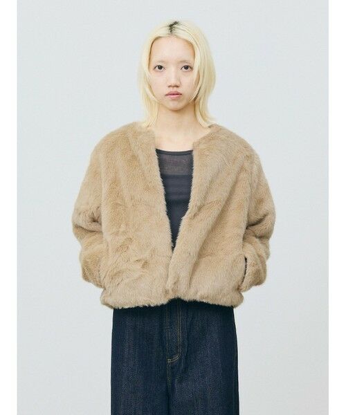 MARMARMAR / マーマーマー ブルゾン | MARMARMAR ファーブルゾン | 詳細6