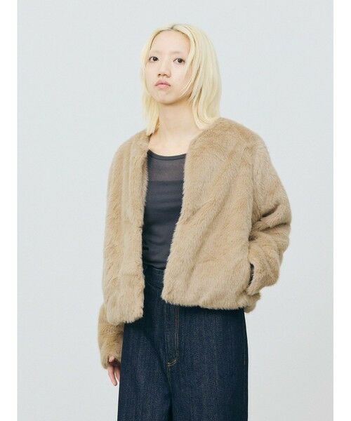 MARMARMAR / マーマーマー ブルゾン | MARMARMAR ファーブルゾン | 詳細7