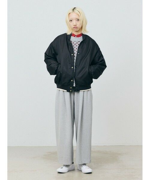 MARMARMAR/マーマーマー MARMARMAR RUSSELL ×MARMARMARブルゾン ブラック(color99) FREE MARMARMAR/マーマーマー MARMARMAR RUSSELL ×MARMARMARブルゾン ブラック(color99) FREE