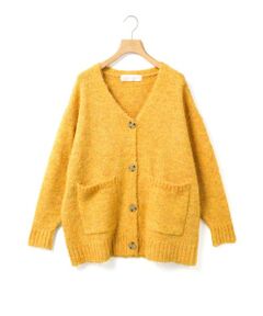 MARMARMAR / マーマーマー カーディガン・ボレロ | MARMARMAR ヘアリーVネックカーディガン