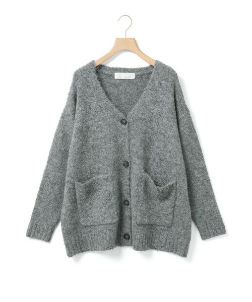 MARMARMAR / マーマーマー カーディガン・ボレロ | MARMARMAR ヘアリーVネックカーディガン（グレー(color91)）