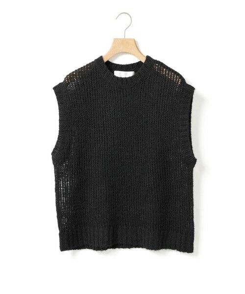MARMARMAR / マーマーマー ベスト | MARMARMAR シアーニットベスト（ブラック(color99)）