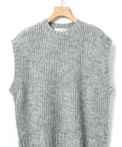 MARMARMAR / マーマーマー ベスト | MARMARMAR シアーニットベスト | 詳細5
