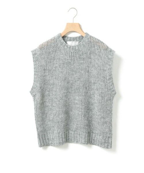 MARMARMAR / マーマーマー ベスト | MARMARMAR シアーニットベスト（グレー(color91)）