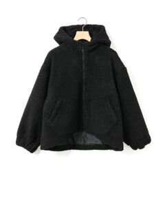 MARMARMAR / マーマーマー ブルゾン | MARMARMAR ボアフードブルゾン