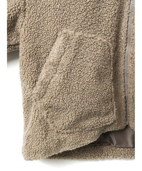 MARMARMAR / マーマーマー ブルゾン | MARMARMAR ボアフードブルゾン | 詳細6