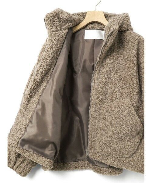 MARMARMAR / マーマーマー ブルゾン | MARMARMAR ボアフードブルゾン | 詳細7