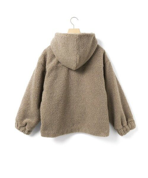 MARMARMAR / マーマーマー ブルゾン | MARMARMAR ボアフードブルゾン | 詳細8