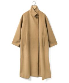 MARMARMAR / マーマーマー その他アウター | MARMARMAR スタンドカラーオーバーサイズコート