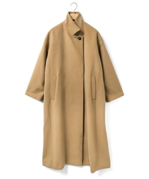 MARMARMAR / マーマーマー その他アウター | MARMARMAR スタンドカラーオーバーサイズコート（ブラウン(color44)）