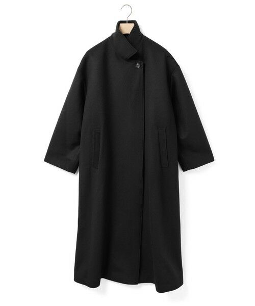 MARMARMAR / マーマーマー その他アウター | MARMARMAR スタンドカラーオーバーサイズコート（ブラック(color99)）