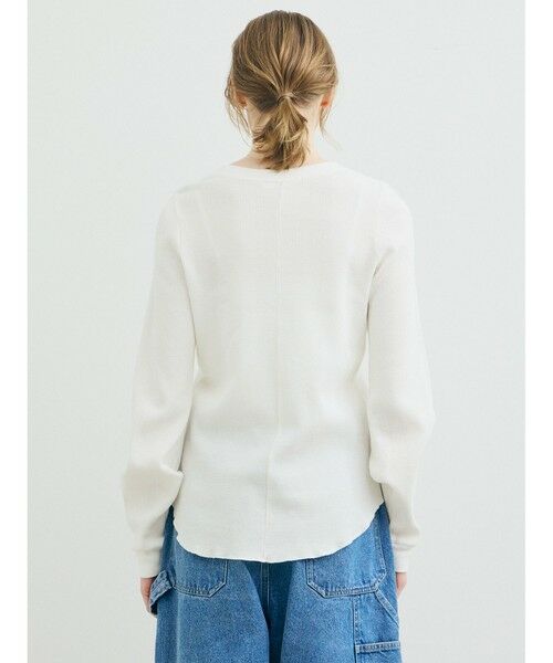 MARMARMAR / マーマーマー カットソー | MARMARMAR パフスリーブワッフルプルオーバー | 詳細9