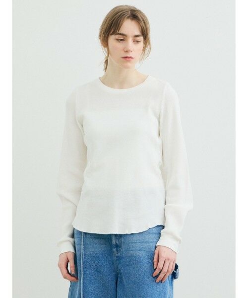 MARMARMAR / マーマーマー カットソー | MARMARMAR パフスリーブワッフルプルオーバー | 詳細7