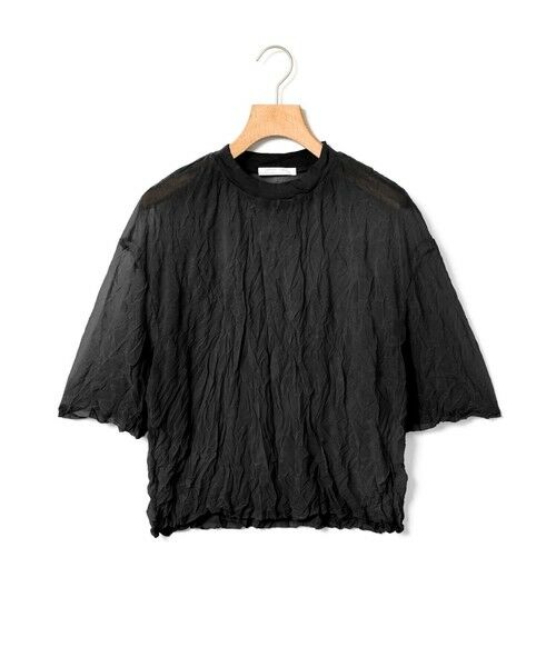 MARMARMAR / マーマーマー カットソー | MARMARMAR ワッシャープロセスTシャツ（ブラック(color99)）