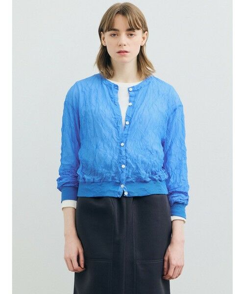 MARMARMAR / マーマーマー カーディガン・ボレロ | MARMARMAR ワッシャープロセスカーディガン | 詳細5