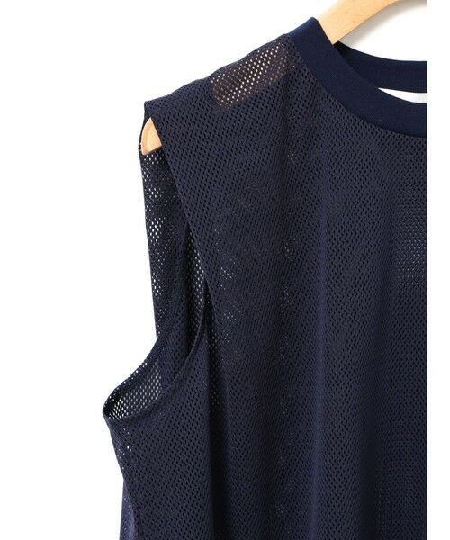 MARMARMAR / マーマーマー カットソー | MARMARMAR メッシュノースリーブTシャツ | 詳細3