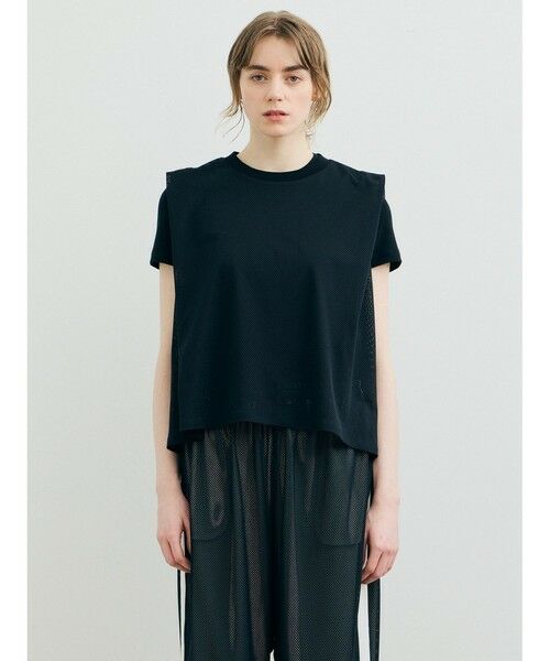 MARMARMAR / マーマーマー カットソー | MARMARMAR メッシュノースリーブTシャツ | 詳細12