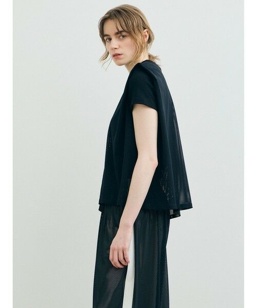 MARMARMAR / マーマーマー カットソー | MARMARMAR メッシュノースリーブTシャツ | 詳細14