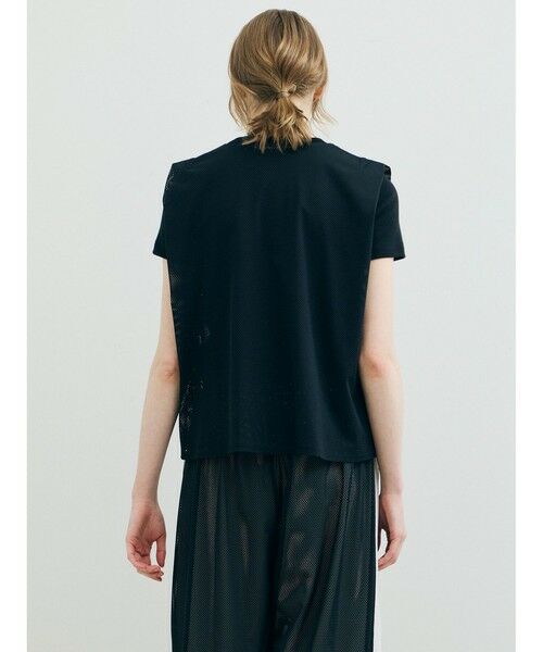 MARMARMAR / マーマーマー カットソー | MARMARMAR メッシュノースリーブTシャツ | 詳細15
