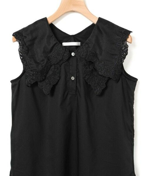 MARMARMAR / マーマーマー シャツ・ブラウス | MARMARMAR レースカラーノースリーブシャツ | 詳細11