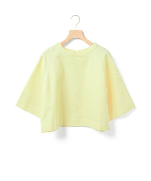 MARMARMAR / マーマーマー カットソー | MARMARMAR ドリルフロンタブルプルオーバー（イエロー(color21)）