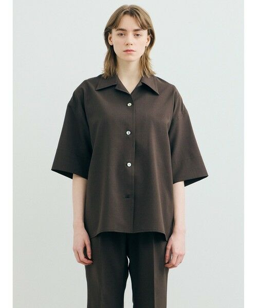 MARMARMAR / マーマーマー シャツ・ブラウス | MARMARMAR オープンカラーシャツ | 詳細9