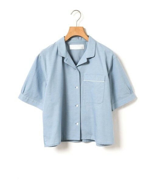MARMARMAR / マーマーマー シャツ・ブラウス | MARMARMAR パジャマボックスシャツ（ブルー(color31)）