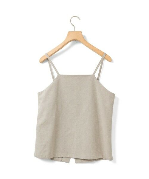 MARMARMAR / マーマーマー ベスト | MARMARMAR リネン混ビスチェ風ベスト | 詳細11