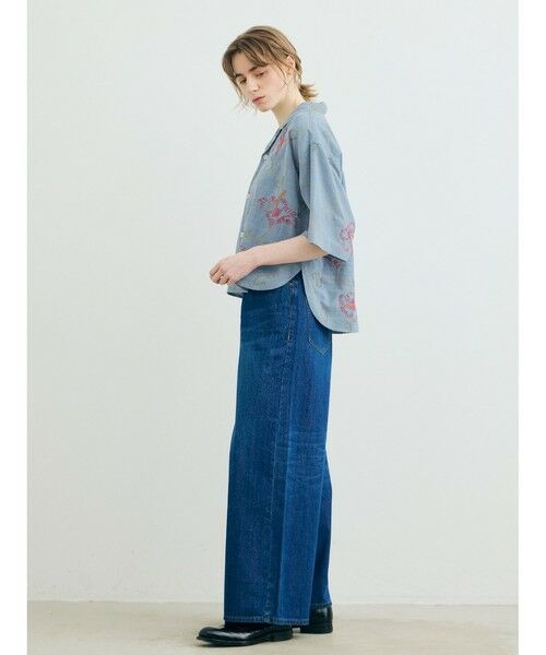 MARMARMAR / マーマーマー シャツ・ブラウス | MARMARMAR ハンドフラワー刺繍シャツ | 詳細3