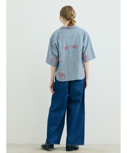 MARMARMAR / マーマーマー シャツ・ブラウス | MARMARMAR ハンドフラワー刺繍シャツ | 詳細4