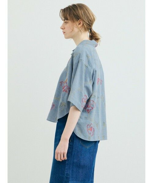 MARMARMAR / マーマーマー シャツ・ブラウス | MARMARMAR ハンドフラワー刺繍シャツ | 詳細6