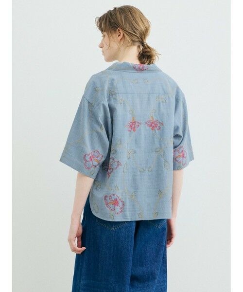 MARMARMAR / マーマーマー シャツ・ブラウス | MARMARMAR ハンドフラワー刺繍シャツ | 詳細7