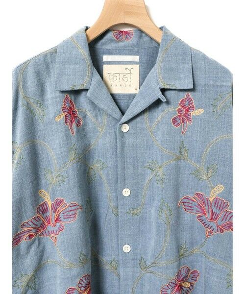 MARMARMAR / マーマーマー シャツ・ブラウス | MARMARMAR ハンドフラワー刺繍シャツ | 詳細8