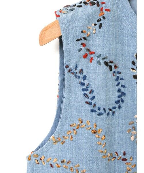 MARMARMAR / マーマーマー ベスト | MARMARMAR ハンド刺繍ベスト | 詳細4