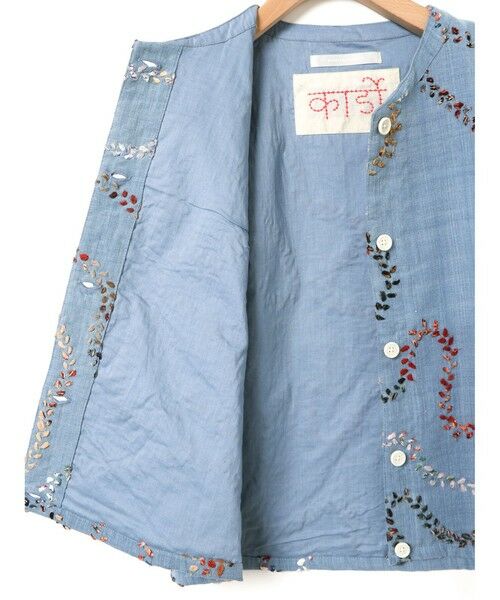 MARMARMAR / マーマーマー ベスト | MARMARMAR ハンド刺繍ベスト | 詳細5