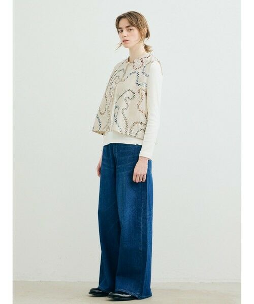 MARMARMAR / マーマーマー ベスト | MARMARMAR ハンド刺繍ベスト | 詳細10